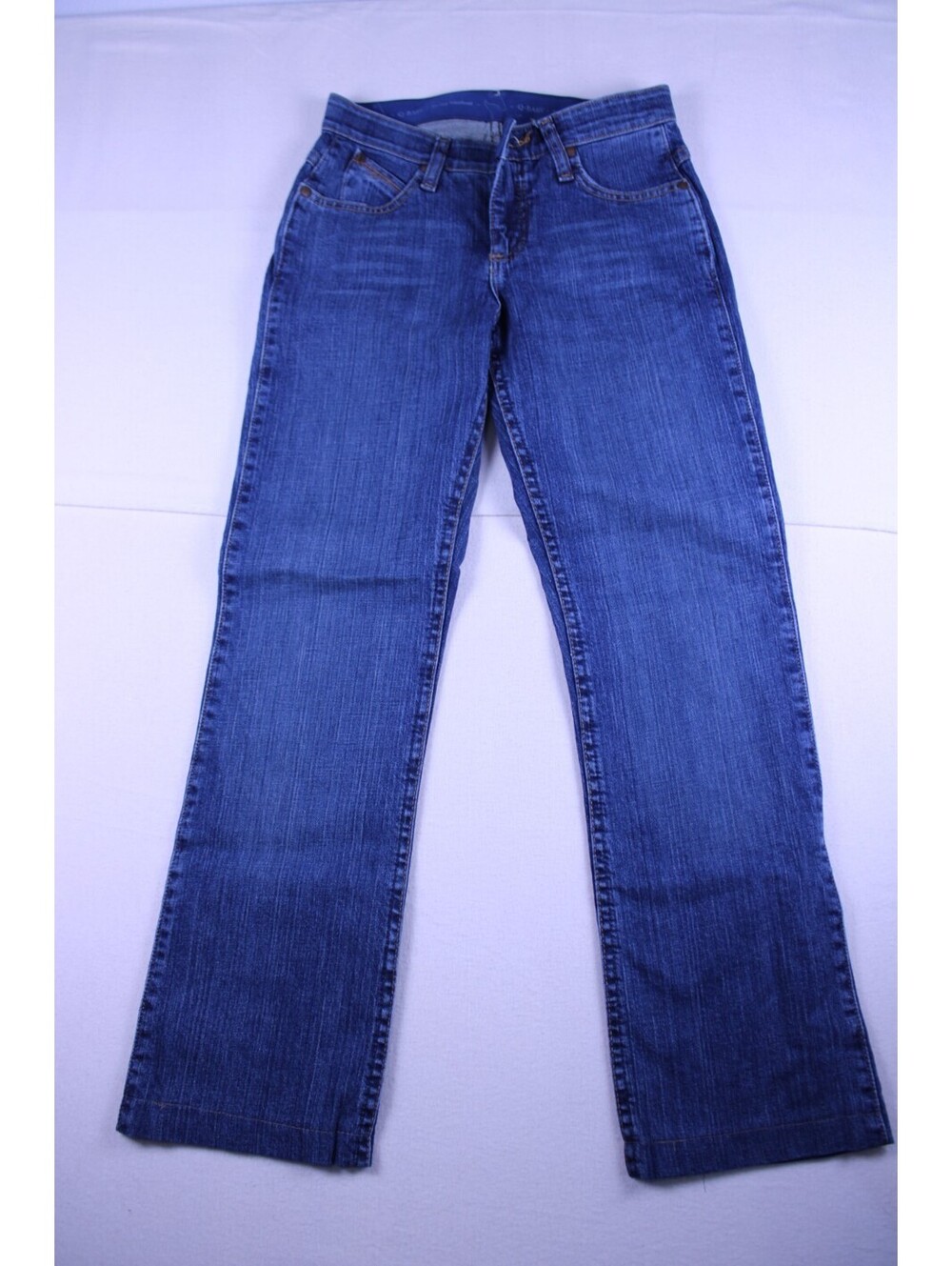 Wrangler Wmn’s Q-Baby Sz 1/2 x 27.5 Mid Rise Boot Cut Ultimate Riding Jean NWOT